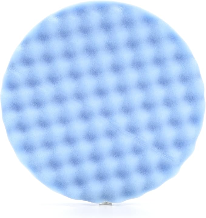 3M Foam Ultrafine foam Polishing Pad, 05751, Single Sided, Flat Back, 8 in (203.2 mm), 2 pads per bag