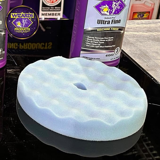 Wizards Products Wizards 11314 The Ultra Blue Buffing Pad