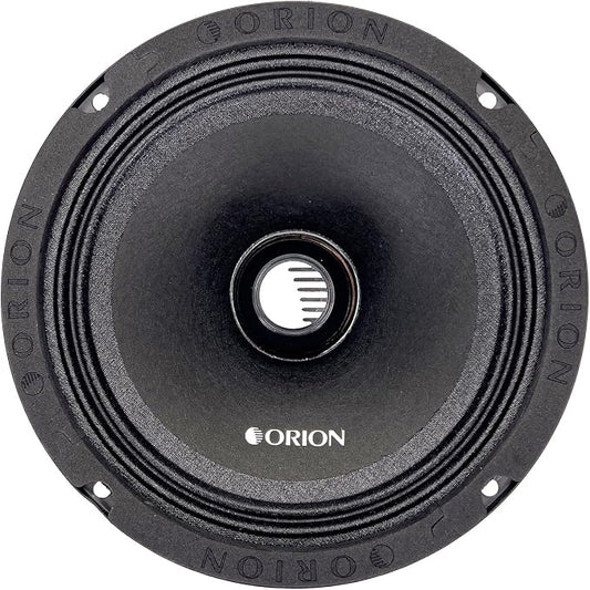 ORION Cobalt CM652 High Efficiency 6.5" Mid-Range Bullet Loudspeakers, 1000W Max Power, 250W RMS, 2 Ohm, 1.5" Voice Coil - Pro Car Audio Stereo, Midrange Speakers (Pair)