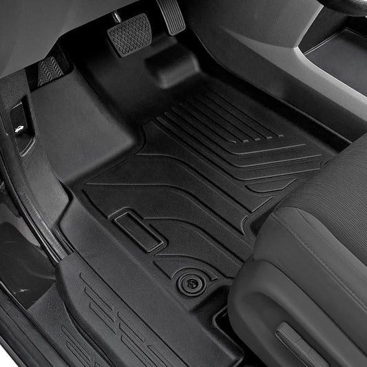 Floor Mats for Honda Odyssey 2018-2026, All Weather Floor Mats Trunk Cargo Liner and Door Sill Guards Accessories, Full Coverage Set