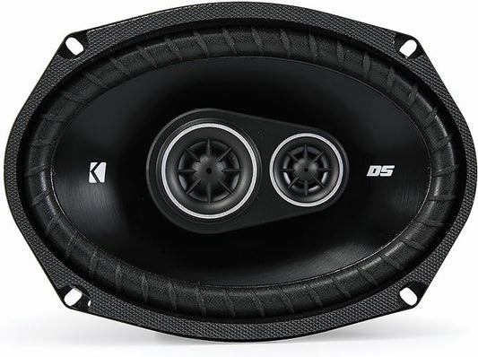 KICKER DSC6930 6x9-Inch (160x230mm) 3-Way Speakers, 4-Ohm (Pair)