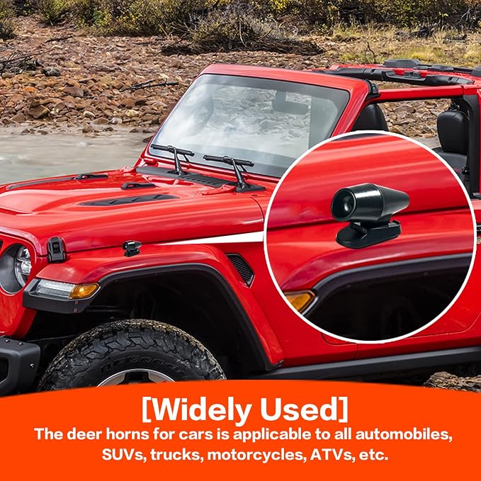 AOCISKA 8 Pieces Deer Whistle,Deer Warning Whistles Device for Car,Save Deer Whistles Repellent Devices,Deer Whistles for Vehicles,Car Deer Warning Devices Animal Alert for Cars Trucks Motorcycles