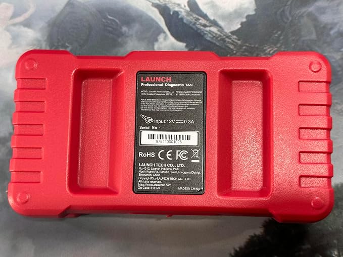 LAUNCH CRP123 V2.0 OBD2 Scanner-2026 New Model Engine/ABS/SRS/Transmission Diagnostic Scan Tool SRS Airbag Code Reader,3 Reset Oil Service/Throttle Relearn/SAS Reset,Lifetime Free Update