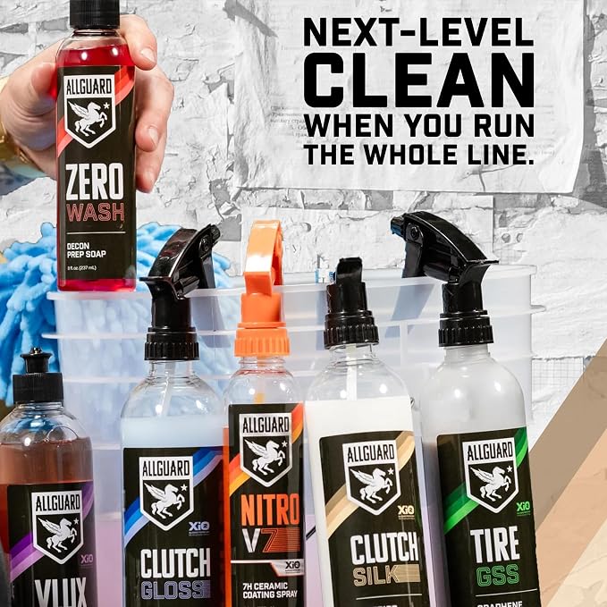 Clutch Silk - Interior Cleaner & Quick Detailer Formulated with XiO2™ Ceramic - Protects While Cleaning Leather, Plastics, Vinyl, Glass & More - Satin Finish with UV Defense & Anti-Static