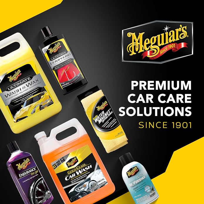 Meguiar's Ultimate Paste Wax, Premium Car Wax for a Deep Gloss with Lasting Protection, Easy to Apply and Remove, Clear Coat Safe, Microfiber Towel and Applicator Included, 8 Oz Paste