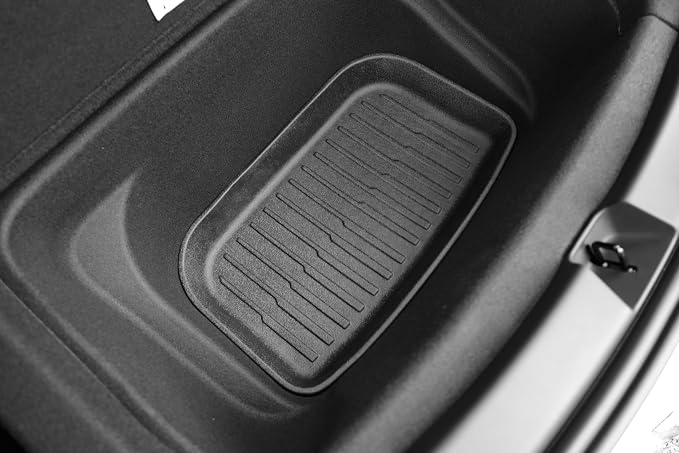 SUPER LINER Tesla Model Y Floor Mats 2025 2026 | Custom Fit All-Weather 11-Piece Set TPE Material| Model Y Juniper Floor Mats Back Seat Protector,Cargo Liner, Trunk & Interior Accessories 5-seat