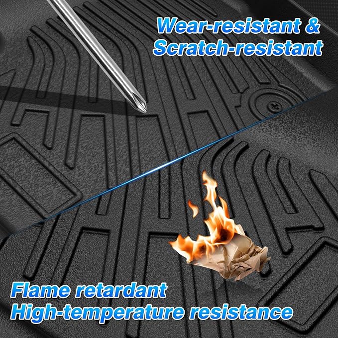 Cartist Floor Mats Fit for Honda CR-V CRV 2023 2024 2025 2026 (Include Hybrid), All Weather Floor Liner for CRV Accessories Heavy Duty