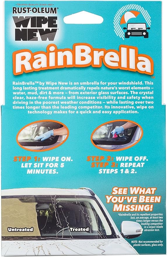 Rust-Oleum 311196 Wipe FmiiD New RainBrella, 1.5 Oz (3 Pack)