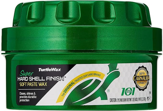 Turtle Wax T-222R Super Hard Shell Paste Wax - 14 oz. (Pack of 2)