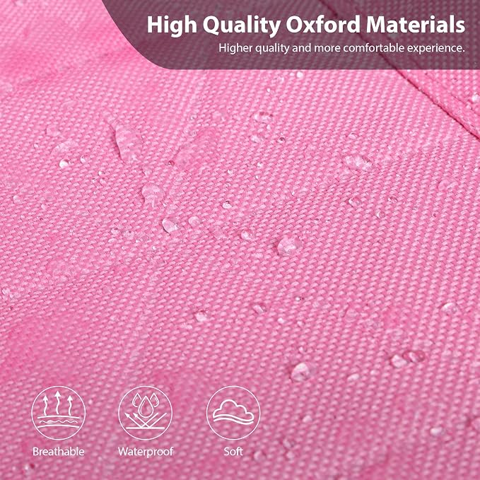 CAR PASS Pink Oxford Bling Diamond Car Seat Covers Full Set Interior Sets, Waterproof Shining Glitter Sparkly Crystal Universal Armrest Fit 95% Automotive Truck SUV Cute Women Girl, Pink Rhinestone