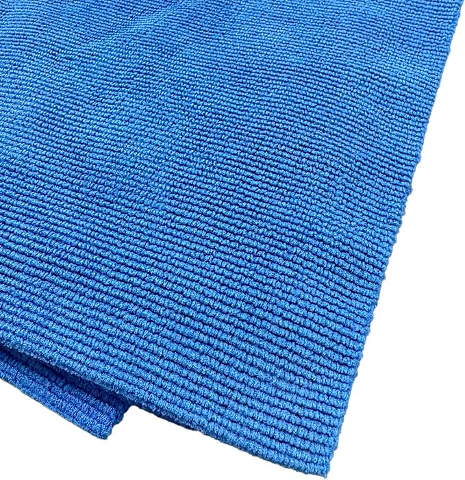 Clean Final Level Microfiber Towel 10-Pack – 350 GSM Edgeless Dual-Pile Microfiber Detailing Cloths for Car, Home, and Garage – Ultra-Soft, Lint-Free, Streak-Free Cleaning – 16” x 16”