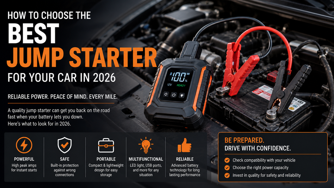 How to Choose the Best Jump Starter for Your Car in 2026