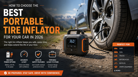 How to Choose the Best Portable Tire Inflator for Your Car in 2026