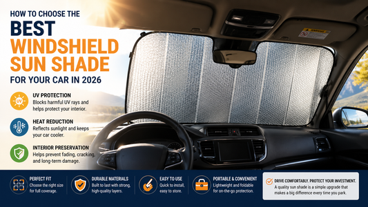 How to Choose the Best Windshield Sun Shade for Your Car in 2026