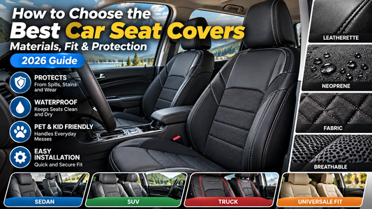 How to Choose the Best Car Seat Covers: Materials, Fit & Protection (2026 Guide)