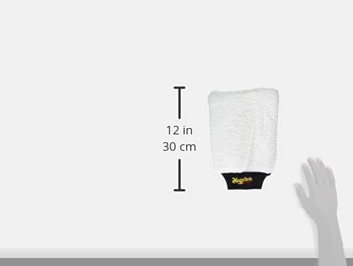 Meguiar's X3002 Microfiber Wash Mitt,Super-Thick,Reusable Wash Mitt for Ultimate Finish,Safe on Clear Coats,Leaving You with A Show Car Finish,(Pack of 6)