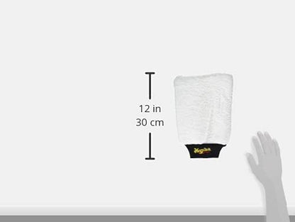 Meguiar's X3002 Microfiber Wash Mitt,Super-Thick,Reusable Wash Mitt for Ultimate Finish,Safe on Clear Coats,Leaving You with A Show Car Finish,(Pack of 6)