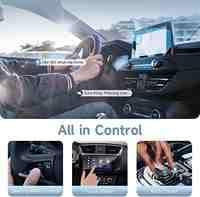 Wireless CarPlay Adapter for Audi Q3 2020 2021 2022 2023 2024 2025 2026, Wireless CarPlay & Android Auto Adapter 2 in 1 Plug & Play Supports USB and Type-C Converts,E