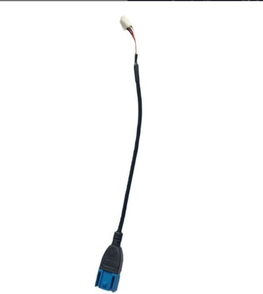 Car Audio Input Media Data Wire Mini USB to 4Pin Cable Adapter Compatible with Nissan Ford Jeep Chevrolet Series USB Transfer