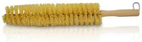 Large Cone Brush - Unique Design - Stiff Tampico Bristles - Great for Wheel Spokes & Slotted Front Grill Areas