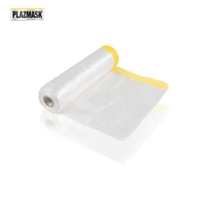Pre-Taped Masking Film, 5-Feet X 65-Feet
