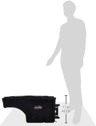 RealTruck UnderCover SwingCase Truck Bed Storage Box | SC100P | Fits 2007 - 2019 Chevy/GMC Silverado/Sierra 2500/3500HD Passenger Side