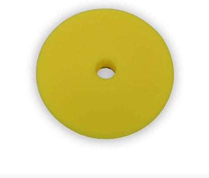 Detail King Buff and Shine URO Tec Yellow Polishing Pad - 5" - Foam Pad