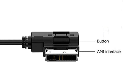 AMI to USB Adapter for Audi MMI 3G, MDI AUX Cable for VW A4 A6 Q5 Q7