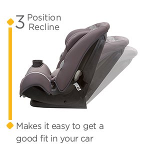 Safety 1st Continuum 3-in-1 Car Seat, Wind Chime