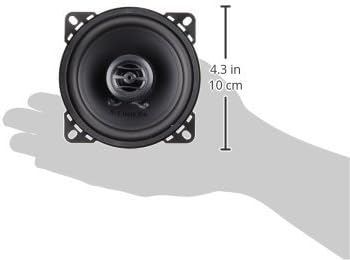 ORION Cobalt Series CB42 4” 2-Way Coaxial Car Speakers, 160W, 4 Ohms, Full Range, Enhanced Bass, Polypropylene Cone & Butyl Rubber Surround, Easy Install (Pair)