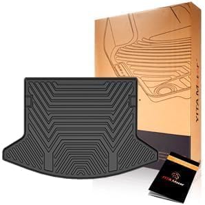 YITAMOTOR Cargo Trunk Mat Compatible with Mazda CX-5 2017 2018 2019 2020 2021, All Weather Custom Fit CX-5 Cargo Mat, Black