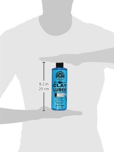 Chemical Guys CLAY_BLOCK_KIT Clay Block V2 and Clay Luber, Clayblock and Clay Super Lube, 16 fl oz