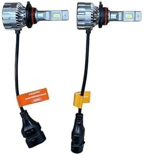 SEALIGHT 9005 9006 Bulbs, 140000LM 6500k Cool White LED Light with 15000 RPM turbo Fan 70000H Lifespan, 1:1 Mini Size Fog Lights, Pack of 4