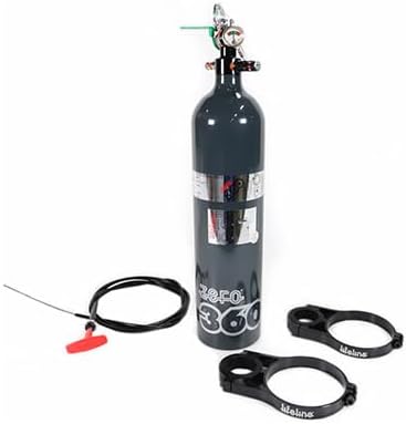 Lifeline 103-101-009-LOW Zero 360 Sprint Car Fire System W/Clamp