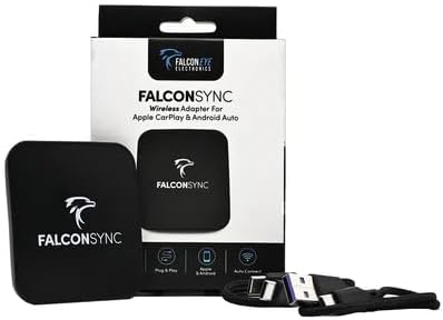 FalconEye Electronics FalconSync Wireless Apple CarPlay/Android Auto Adapter