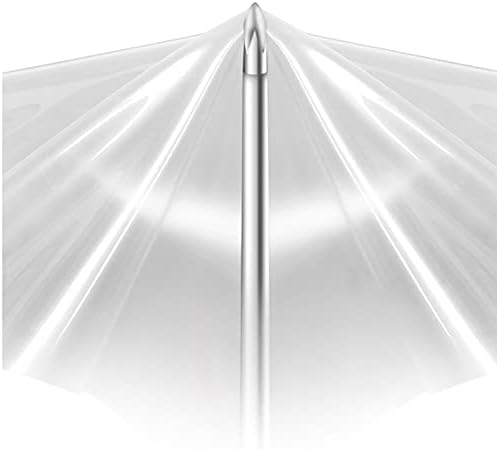 TPU Clear Car Paint Protection Film Anti-Scratch Automotive Vinyl Wraps Heat Self Healing Glossy Wrap Vinyl, 12" x 60"