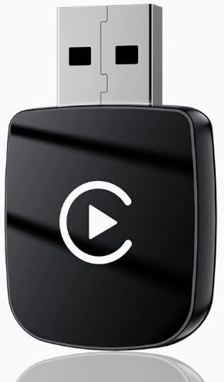Wireless CarPlay Adapter for Honda Motor Africa Twin 2020-2025 2026, Convert Wired to Wireless CarPlay Adapter Plug and Play, Fast Auto-Connect,Black