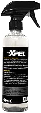 XPEL Interior Cleaner 16 oz - Premium Multi-Surface Detailing for Leather, Vinyl & Plastic - Advanced Formula, Gentle Yet Powerful, Refreshing Scent - Convenient Spray Bottle for Precision Cleaning