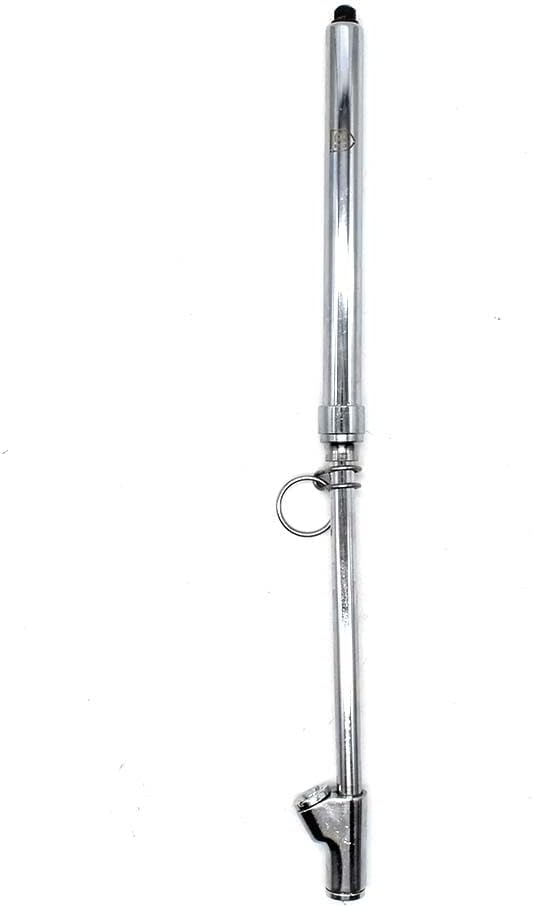 Interstate Pneumatics TG193 Heavy Duty RV, Car & Trucks Dual Foot Straight-in Tire Pressure Gauge 10-150 PSI