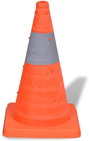 18" Pop-Up Car Traffic Warning Cones Orange Parking Safety Road Guard