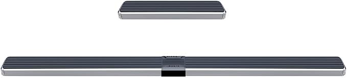 APS 304 Stainless Steel Polished 5in Silver Running Boards Compatible with Ford Transit 2015-2026 Full Size Van 3-Door (Exclude 2022-2026 E-Transit) (Nerf Bars Side Steps Side Bars)