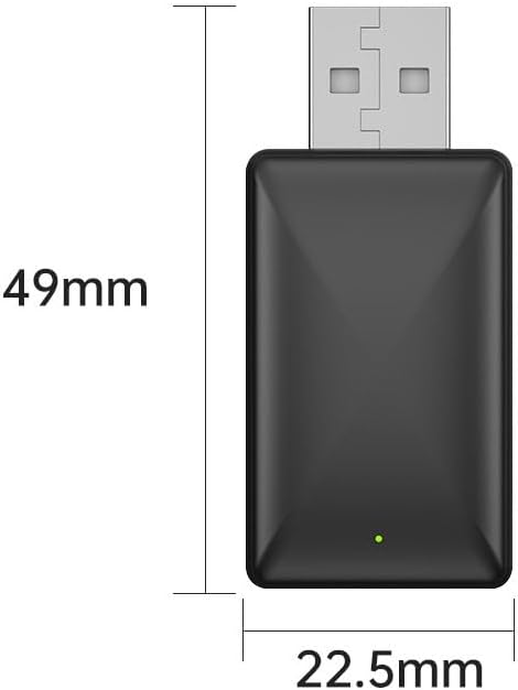 MAX=TECH - Compact Wired to Wireless Adapter for Carplay and Android Auto, with USB Type A and C Adapters - 2 in 1 - Fast Reliable and Easy to Use - All Car Models