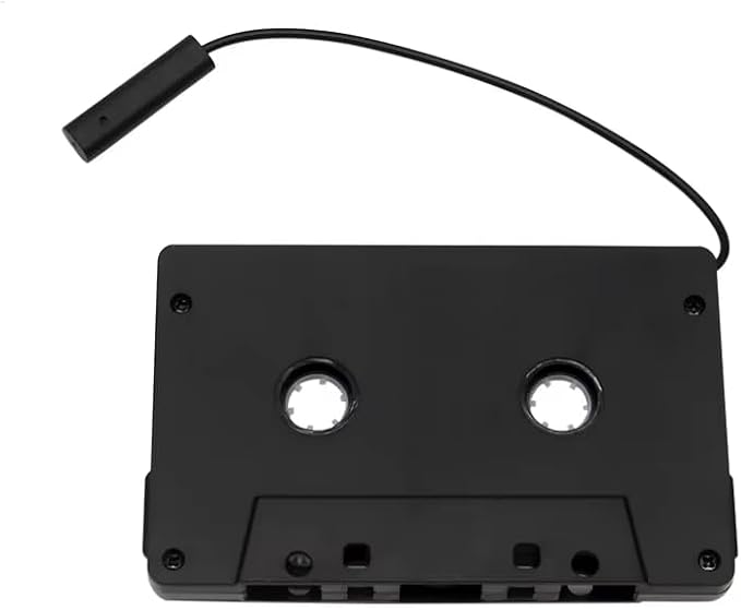 Car Audio Bluetooth 5.0 Cassette Receiver, Cassette Bluetooth Adapter for Car Tape Player, Wireless Cassette Aux Adapter with Hands-Free Calling, Universal Compatibility for Smartphones, Tablets