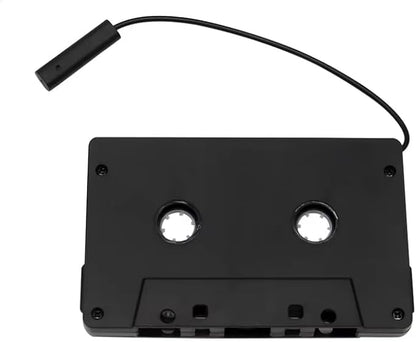 Car Audio Bluetooth 5.0 Cassette Receiver, Cassette Bluetooth Adapter for Car Tape Player, Wireless Cassette Aux Adapter with Hands-Free Calling, Universal Compatibility for Smartphones, Tablets