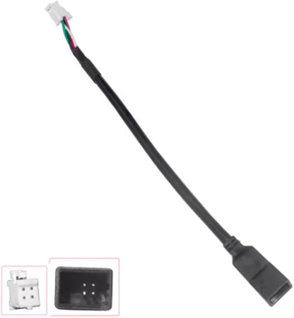 Aftermarket Android Car Radio Stereo 4 Pin Original USB Cable Adapter Connector Plug Compatible for Subaru Outback Suzuki Vitara SX4