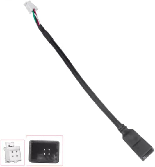 Aftermarket Android Car Radio Stereo 4 Pin Original USB Cable Adapter Connector Plug Compatible for Subaru Outback Suzuki Vitara SX4
