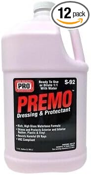Premo Tire Dressing and Protectant for Interior and Exterior