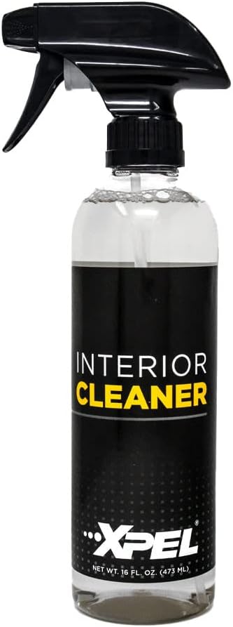 XPEL Interior Cleaner 16 oz - Premium Multi-Surface Detailing for Leather, Vinyl & Plastic - Advanced Formula, Gentle Yet Powerful, Refreshing Scent - Convenient Spray Bottle for Precision Cleaning