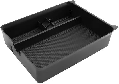 BIBIBO 4Pack for New 2026 Honda Pilot Center Console Organizer 2026 Pilot Console Armrest Tray+Cup Holder +Wireless Charging Mat +Central Divider Insert Organizer 2026 Honda Pilot Accessories