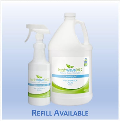 Fresh Wave IAQ Commercial Odor Eliminating Air & Surface Spray with Trigger, 32 Fl. Oz. | Safer Odor Relief | Natural Plant-Based Odor Eliminator | Odor Absorber for Home or Commercial Areas